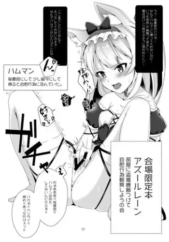 [Yorozuya Miyakotei (Miyako no Gohan)] Heya ni Tousatsu Kiki Tsukete Jiikoui Kansatsu Shiyou no Kai (Azur Lane) [Digital]