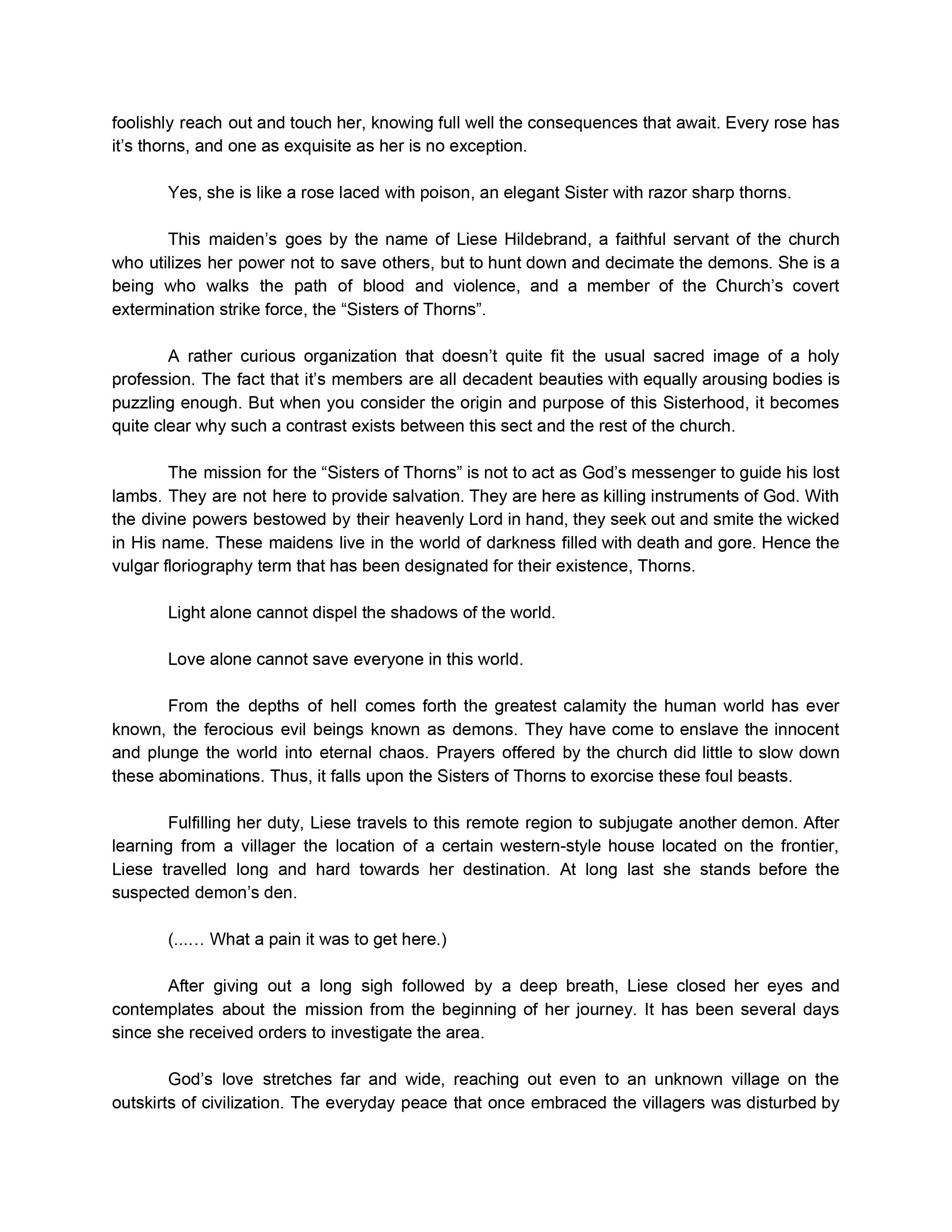 Liese Within the Hellish Slimy Prison: Appetizer Complete