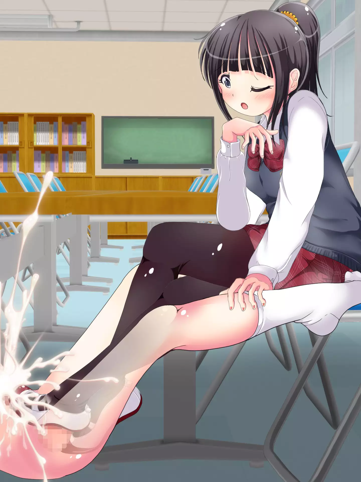 Matamata Ashi de Choukyou Sarechau!! Aki no Seifuku Kaikan Ashikoki 2