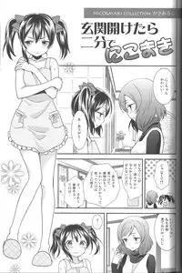 (C87) [Sweet Pea (Ooshima Tomo)] NICO&MAKI COLLECTION - Genkan Aketara Nifun de NikoMaki (Love Live!) [Incomplete]