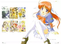 Tsuki wa Higashi ni Hi wa Nishi ni - Operation Sanctuary - Visual Fan Book Shokai Ban