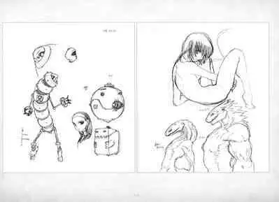 ALICESOFT ORION SCRIBBLES with CROQUIS ULTIMATE EDITION VOL.4 織音計画特別版 ラフ画集