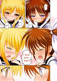 (C75) [STUDIO HUAN (Raidon)] Nanofei. + Nanofei. A's ALL Full Color Soushuuhen Platinum (Mahou Shoujo Lyrical Nanoha) [English]