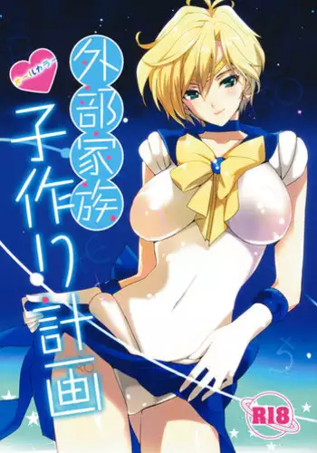 (C80) [ROUTE1 (Taira Tsukune)] Gaibu Kazoku Kozukuri Keikaku | External Family Baby-Making Plan (Bishoujo Senshi Sailor Moon) [English] {doujin-moe}