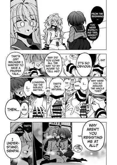 [7 Colored LED (Nekonso)] Shizuku to Shiori-Senpai ga Akuochi Futanari Kaizou Sareta node Watashi ga Shasei o Kanri Shimasu!- | Shizuku & Shiori ~It's Up to Me To Service Futanari-modified Senpai!~ [English] [Pink Glass TL]