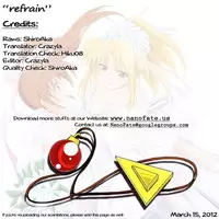 [Ahaha to Lyrical Illust Seisakuchuu (Ahaha)] refrain (Mahou Shoujo Lyrical Nanoha) [English] [NanoFate]