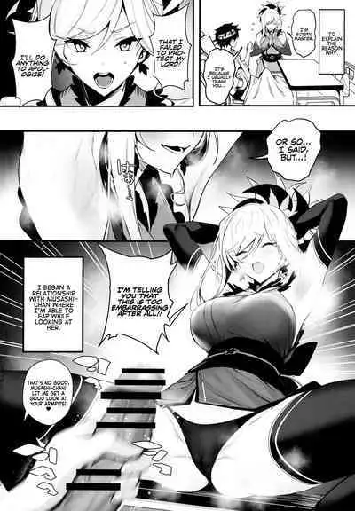 (C101) [Jitaku Vacation (Ulrich)] ServaLove! Vol2! A Late-Blooming Musashi-chan in Love is Defeated by Nipple Torture and Lovey-Dovey Sex (Fate/Grand Order) [English] [Coffedrug]