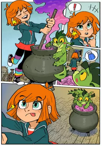 [Atomic Bomb] Hexe Lilli Comic