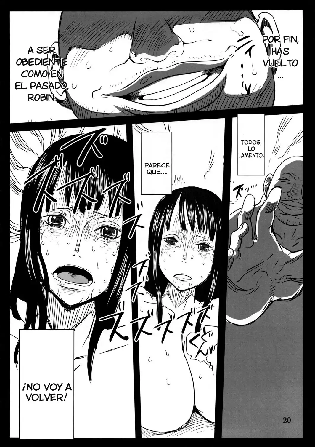 Metabolism-OP Kyonyuu Kyoshiri Shoufu Nico Robin no Keshi Taikako