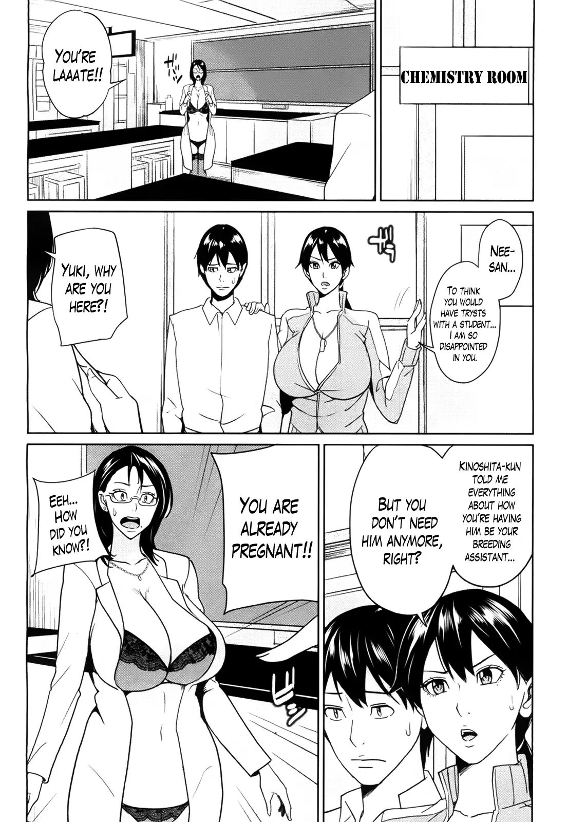 Kyouko Sensei to Boku no Himitsu | Kyouko-sensei and My Secret Ch. 1-3