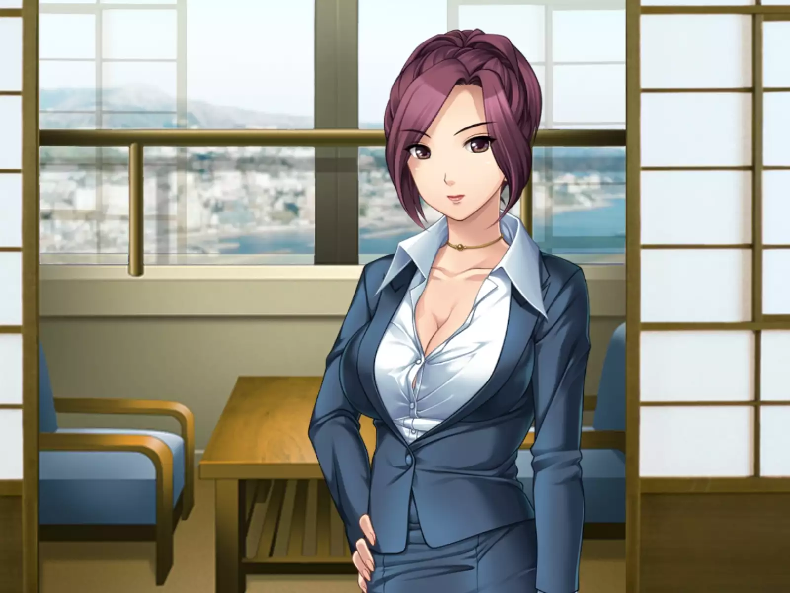 Binyuu no Bitch Hisho Kouryakuhou Oshiemasu. Hisho x Hisho = Yariman-ka Seishori Gakari Kinmu