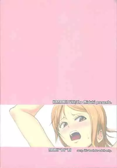 (C78) [Hanamiduki (Miduki Sho)] Nami Idiri | Teasing Nami (One Piece) [English] {doujin-moe.us}
