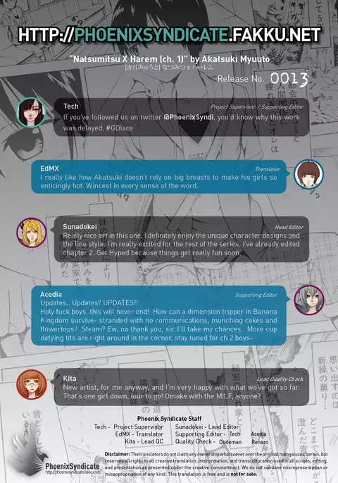 Natsumitsu x Harem! + Bonuses