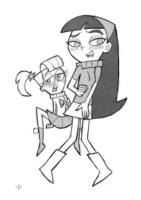 [UNION OF THE SNAKE (Shinda Mane)] Psychosomatic Counterfeit Ex: Trixie & Veronica (The Fairly Oddparents)