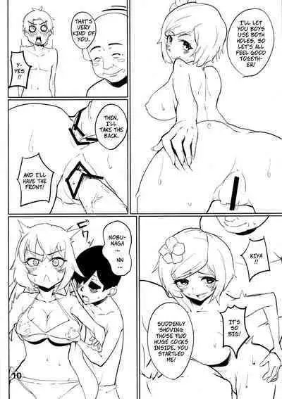 (C83) [Uminouie (Uminou Rin)] Hanba ga Okure | Let's Do Some Real Work (SENGOKU COLLECTION) [English] [CopyOf]