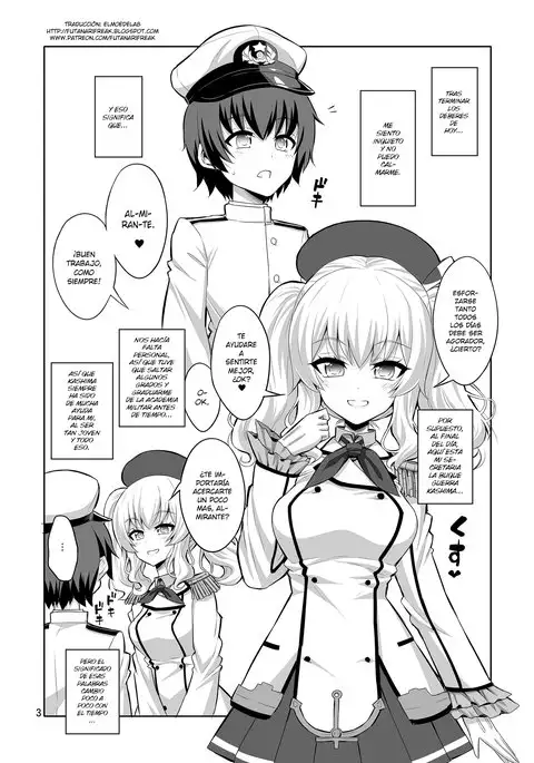 Futanari Kashima ni Mesu Choukyou sarechatta Teitoku-san