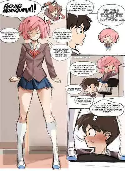 【rak_fork/ddlc/夏树/R18 comic】Play with me