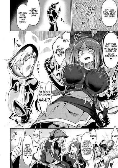 Onna Yuusha, Jintai Shasei ni Chiru