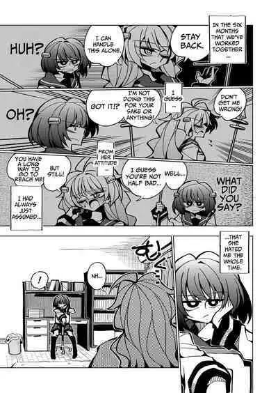 [7 Colored LED (Nekonso)] Shizuku to Shiori-Senpai ga Akuochi Futanari Kaizou Sareta node Watashi ga Shasei o Kanri Shimasu!- | Shizuku & Shiori ~It's Up to Me To Service Futanari-modified Senpai!~ [English] [Pink Glass TL]