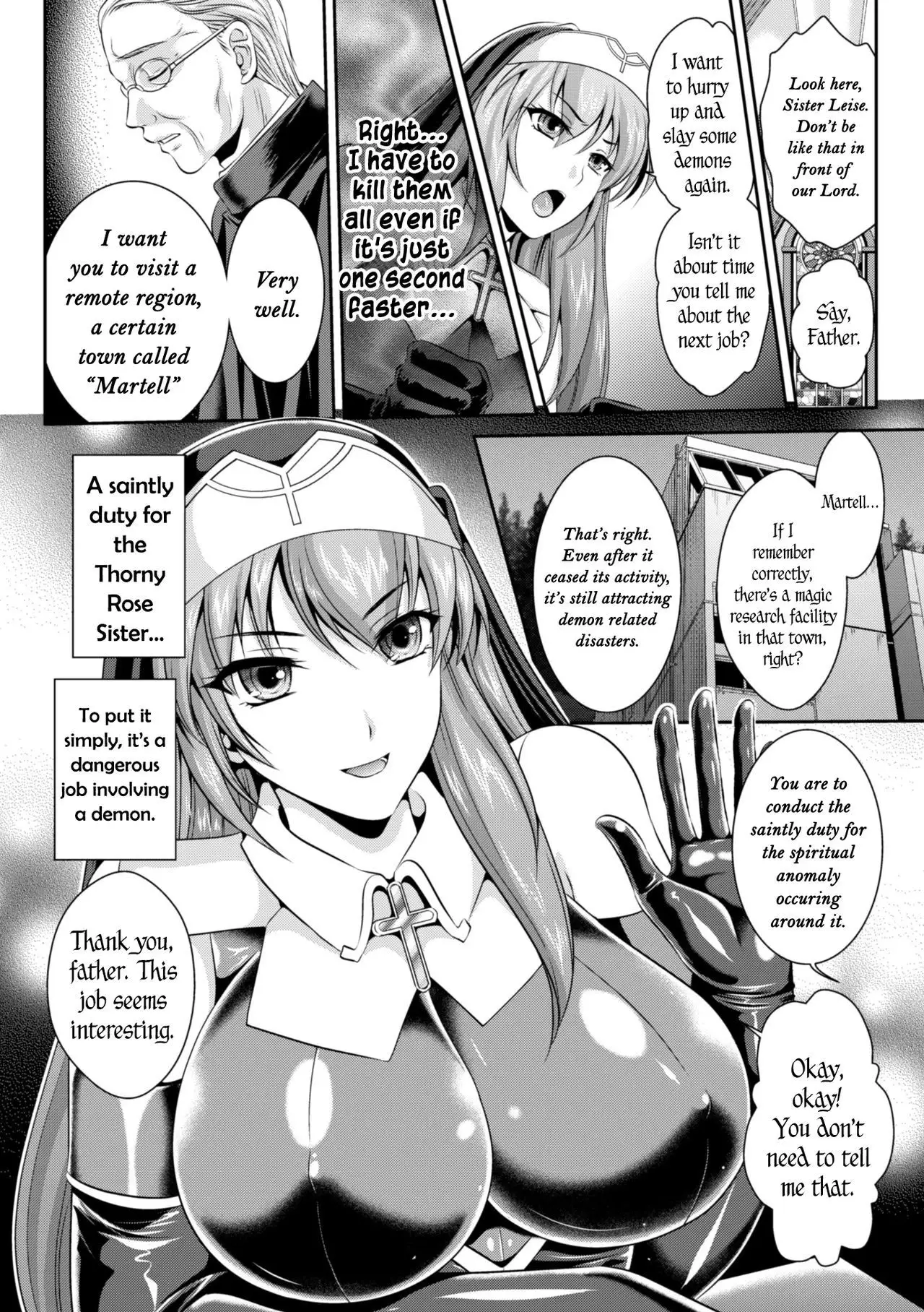 Nengoku no Liese Inzai no Shukumei | Liese’s destiny: Punishment Of Lust On The Slime Prison Ch. 1