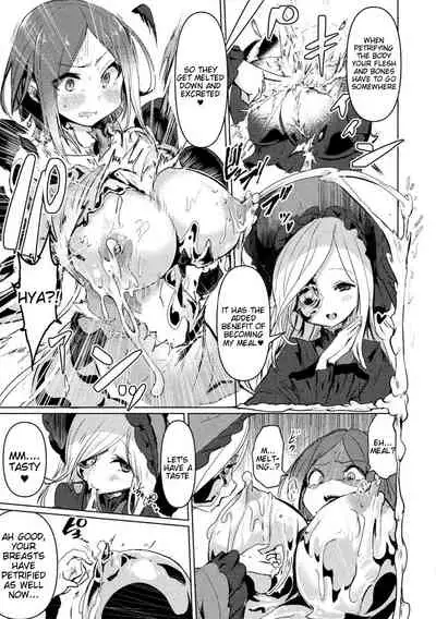 Onna Yuusha, Jintai Shasei ni Chiru