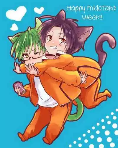 MidoTaka-chan Hajimete no Kijoui no Maki | MidoTaka's First Go at Riding