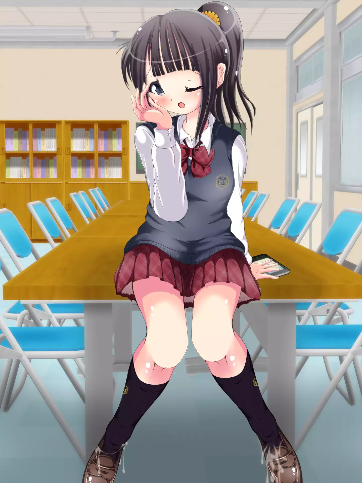 Matamata Ashi de Choukyou Sarechau!! Aki no Seifuku Kaikan Ashikoki 2