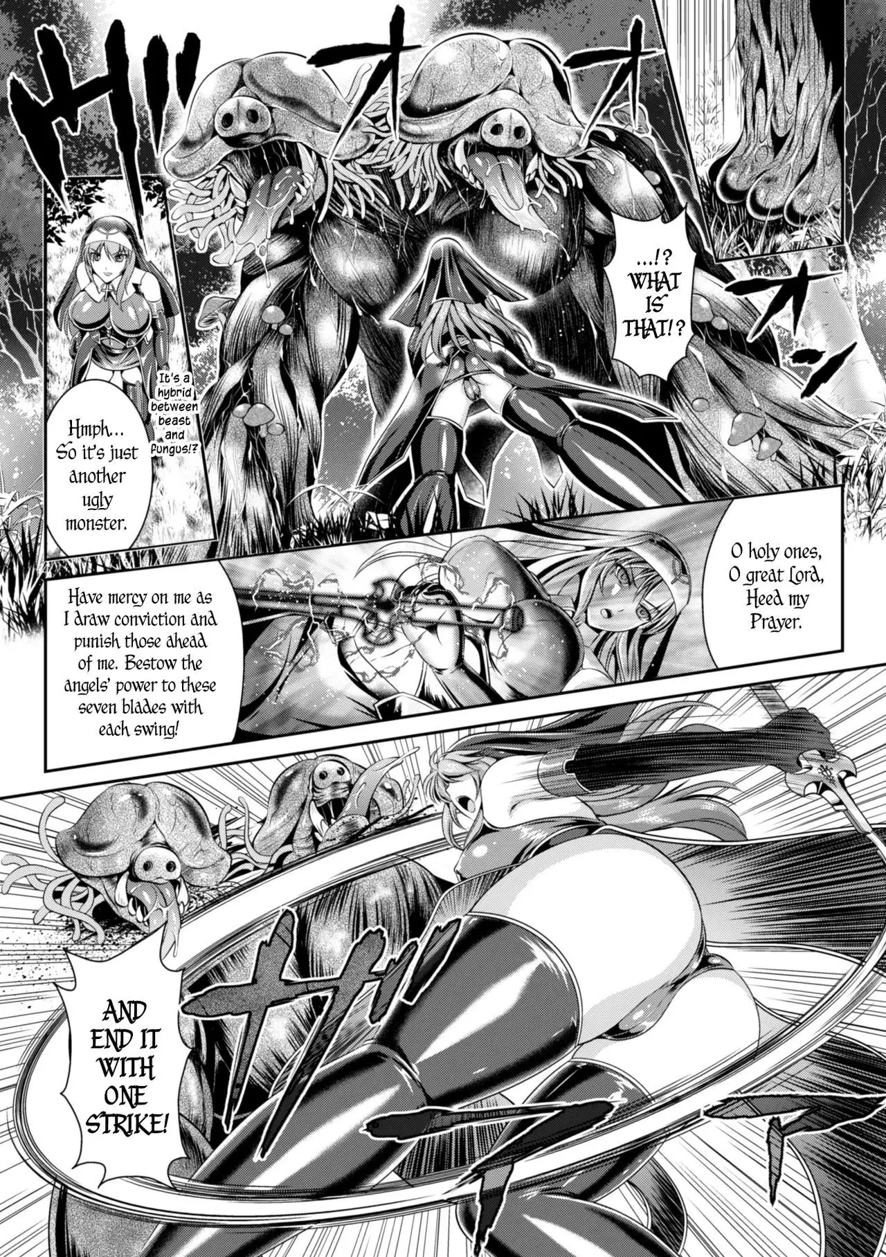 Nengoku no Liese Inzai no Shukumei | Liese’s destiny: Punishment Of Lust On The Slime Prison Ch. 1