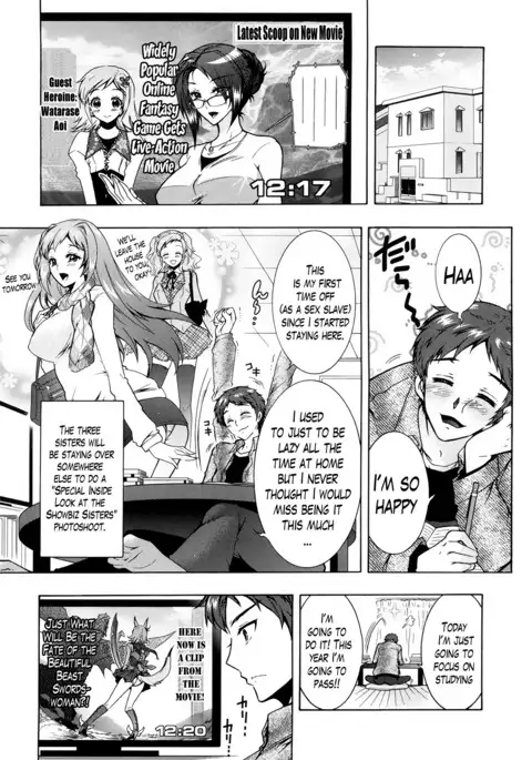 Sanshimai no Omocha - The Slave of Three Sisters Ch. 1-8