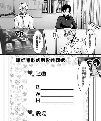 TS Kaihen Appli de Risou no Bitch Gal ni! | 用性別轉換軟件成為理想中的婊子辣妹!