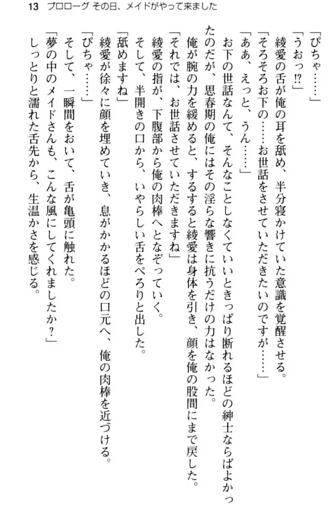 ご奉仕メイドは性処理上手