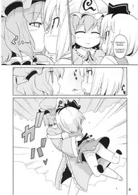 (Reitaisai 6) [Kazemichiya, Ototoi no Are (Mamo Williams, hujikok)] Hanbun Ikiteru (Touhou Project) [English] {Sharpie Translations}
