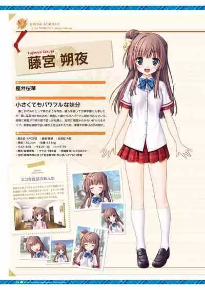 Daitoshokan no Hitsujikai Visual Fan Book Houkago Shippo Days & Dreaming Sheep Visual Fan Book