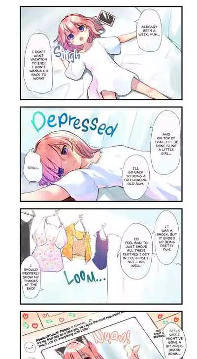 The TS girl will check that he can't turn back after seven days