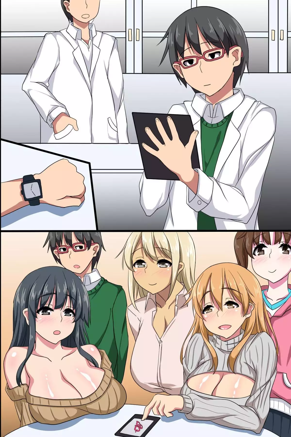 Ayatsuri Appli de Douryou no Joshi Shain wo Kyousei Namahame Houshi Sasete Mita