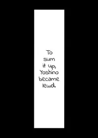 (C95) [SunsetMoon (Orihi Chihiro)] Sukebe na Yoshino wa Okirai deshitee? | Do You Dislike a Lewd Yoshino? (THE IDOLM@STER CINDERELLA GIRLS) [English] [B0PP1N]