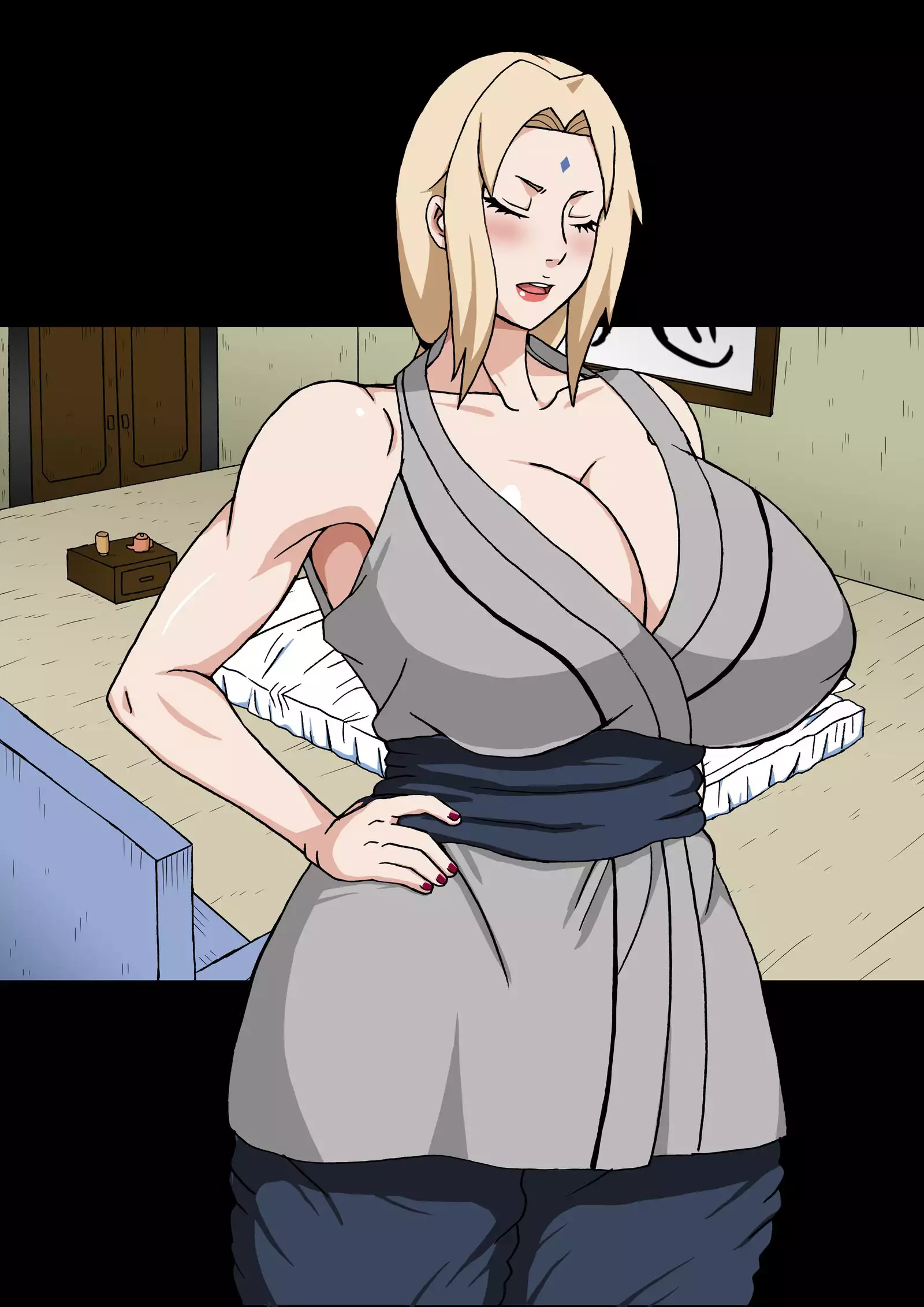 Makoto, In Shinobi way milk Kage VS Kuro megalopenis