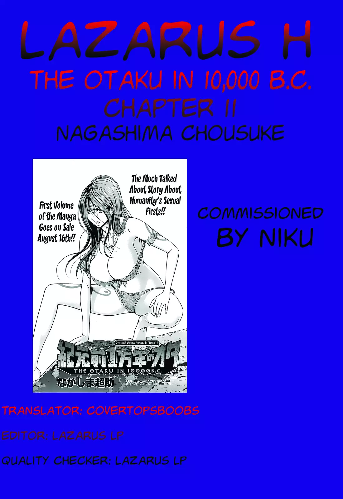 Kigenzen 10000 Nen no Ota | The Otaku in 10,000 B.C. Ch. 1-23