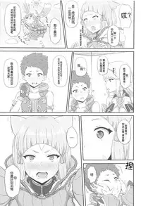 (COMIC1☆13) [Gomuhachi (Gomu)] Watashi no Omoi o Anata ni... (Xenoblade Chronicles 2) [Chinese] [维个人汉化]
