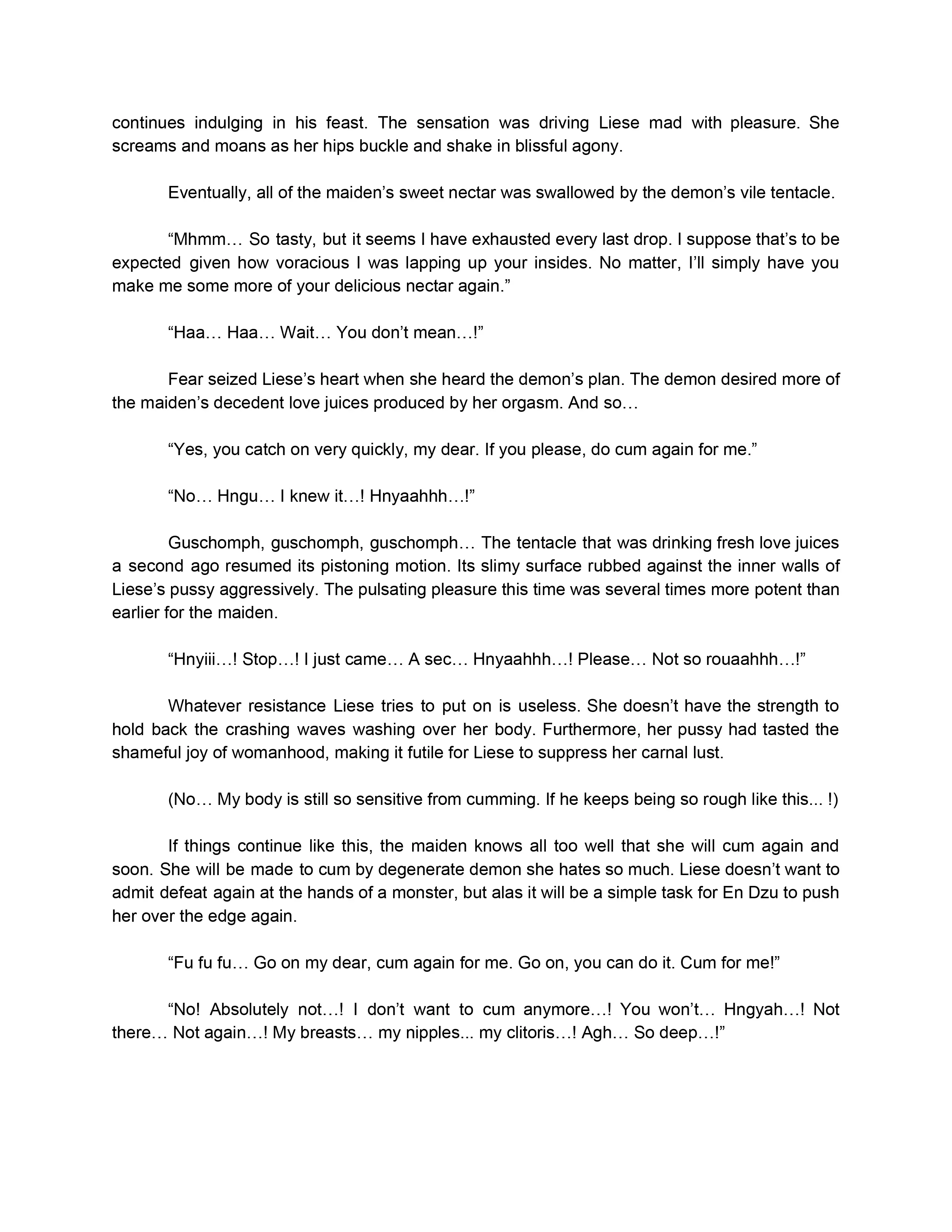 Liese Within the Hellish Slimy Prison: Appetizer Complete