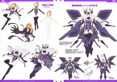 光翼戦姫エクスティアコンプリートエディション設定画集