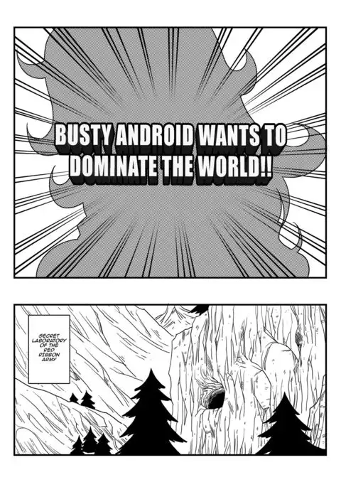 BUSTY ANDROID WANTS TO DOMINATE THE WORLD!