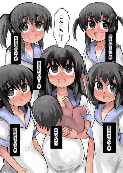 娘と作る大家族。娘と子作りをしていたら1000人以上の家族になってしまった前編