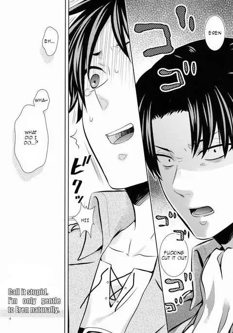 Call It Stupid. I'm Only Gentle to Eren Naturally...