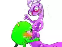 ランちゃんとギョロメちゃん (Monsters Inc)