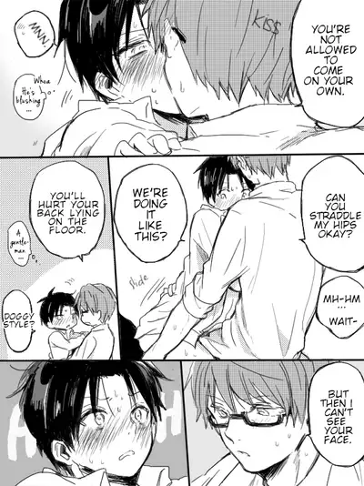 MidoTaka-chan Hajimete no Kijoui no Maki | MidoTaka's First Go at Riding