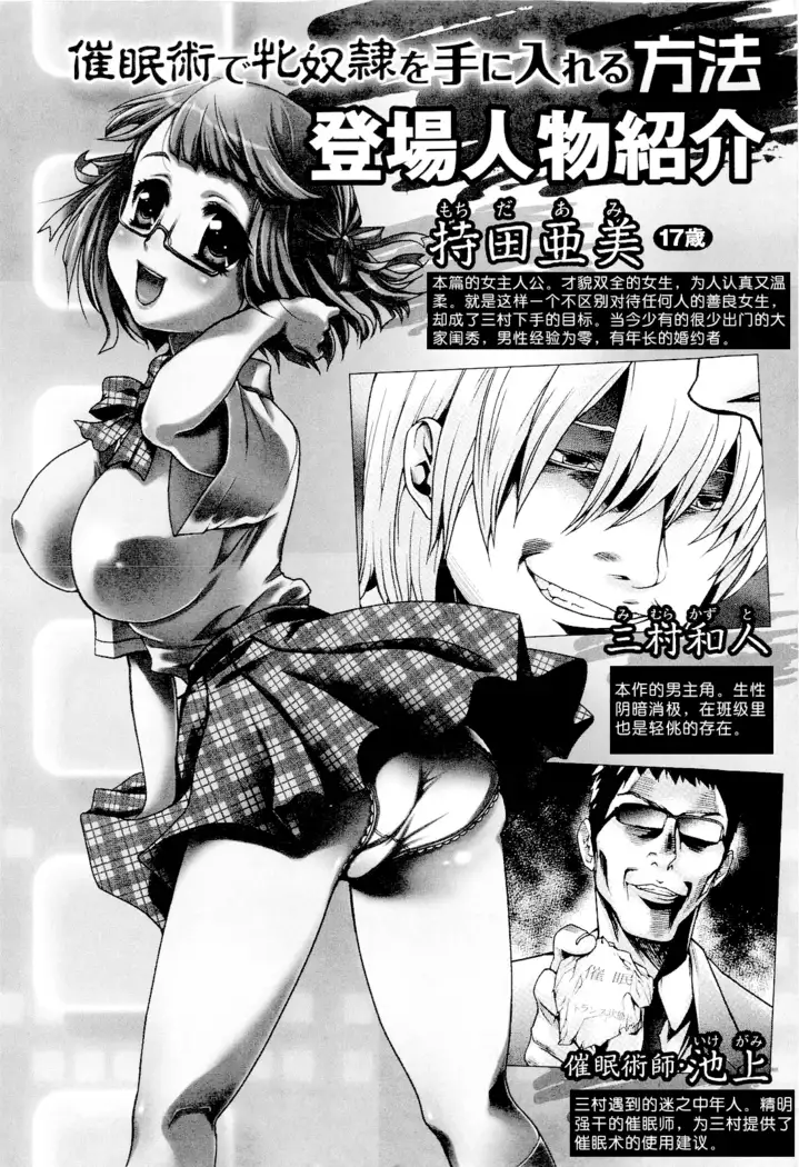 Saiminjutsu de Mesu Dorei wo Teni Ireru Houhou Ch.1-3