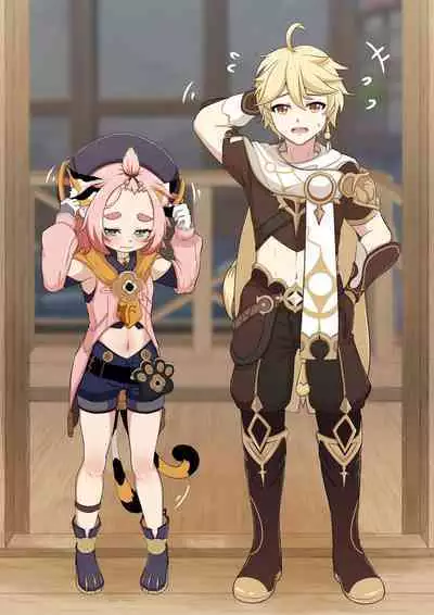 [Yamazaki Ginryu] Diona to no Nichijou -Mondai Hen- | 与迪奥娜的日常 -问题篇- (Genshin Impact) [Chinese] [Decensored]