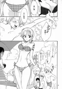 (C64) [KURIONE-SHA (YU-RI)] Shiawase Punch! 5 (One Piece)