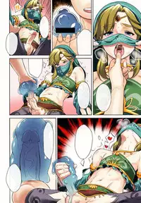 (COMIC1☆11) [Inariya (Inari)] Link no Ruby Kasegi (Inariya-san-chi no Mazebon! Gudaguda of Wild) (The Legend of Zelda: Breath of the Wild) [English] [biribiri] [Colorized] [Decensored]